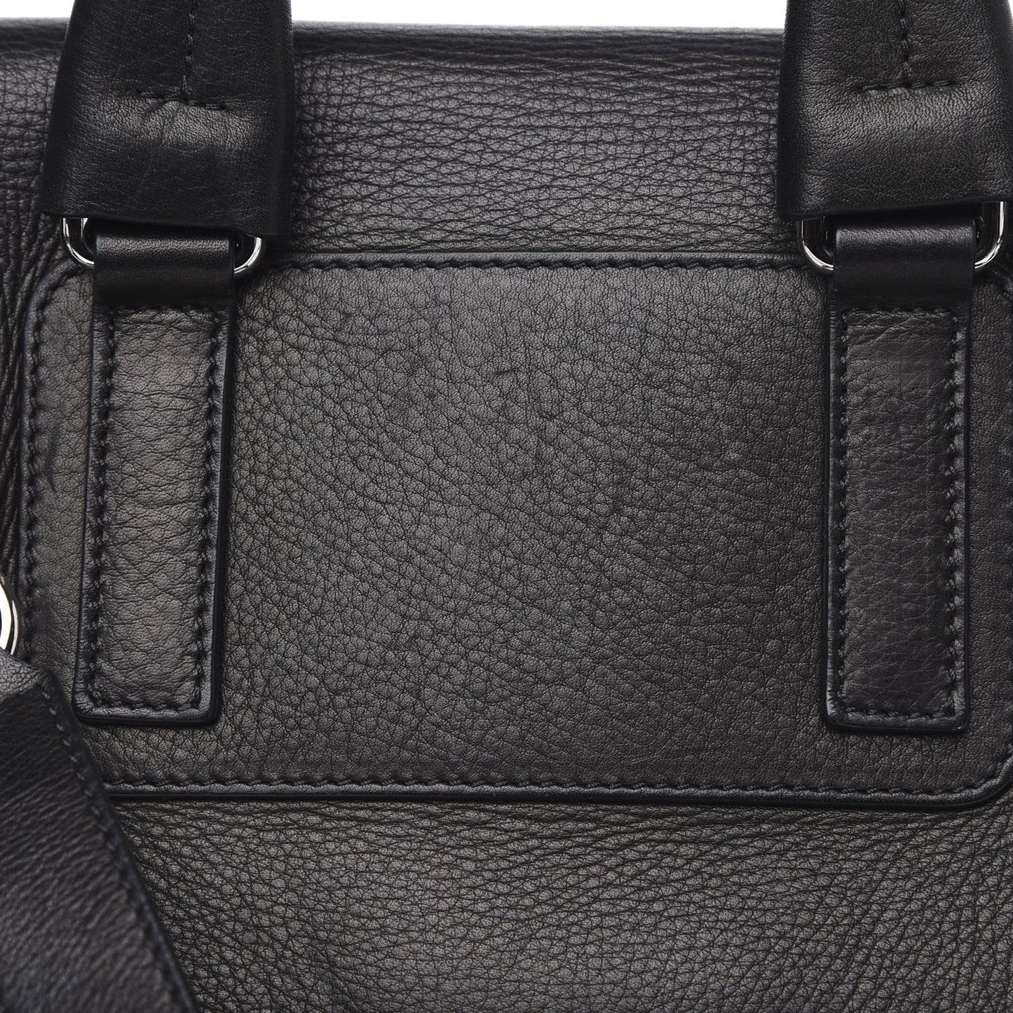 Calfskin Small Pandora Pure Flap Bag Black