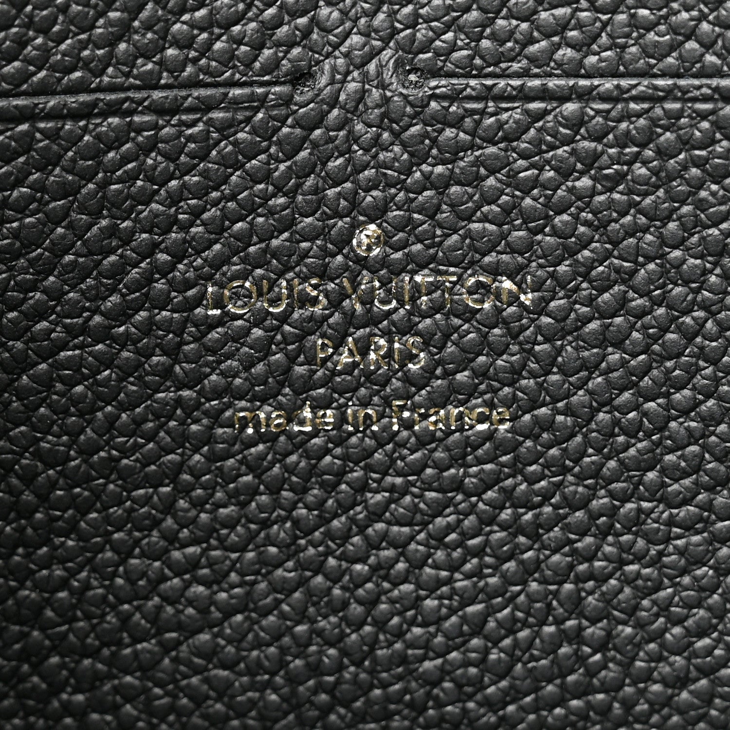 Louis Vuitton Empreinte Vavin Chain Wallet Black 6 of 12