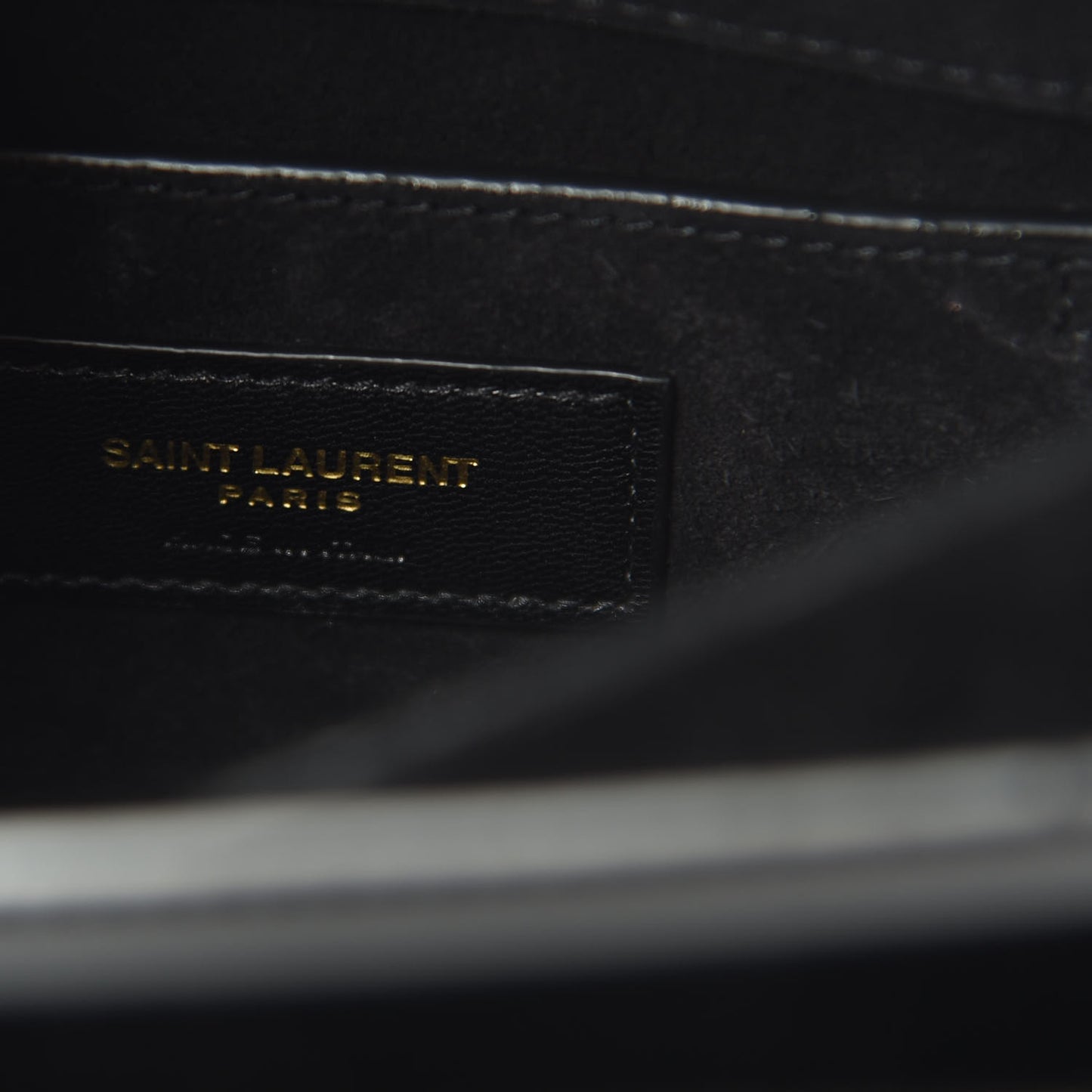 Patent Small Monogram Sunset Black