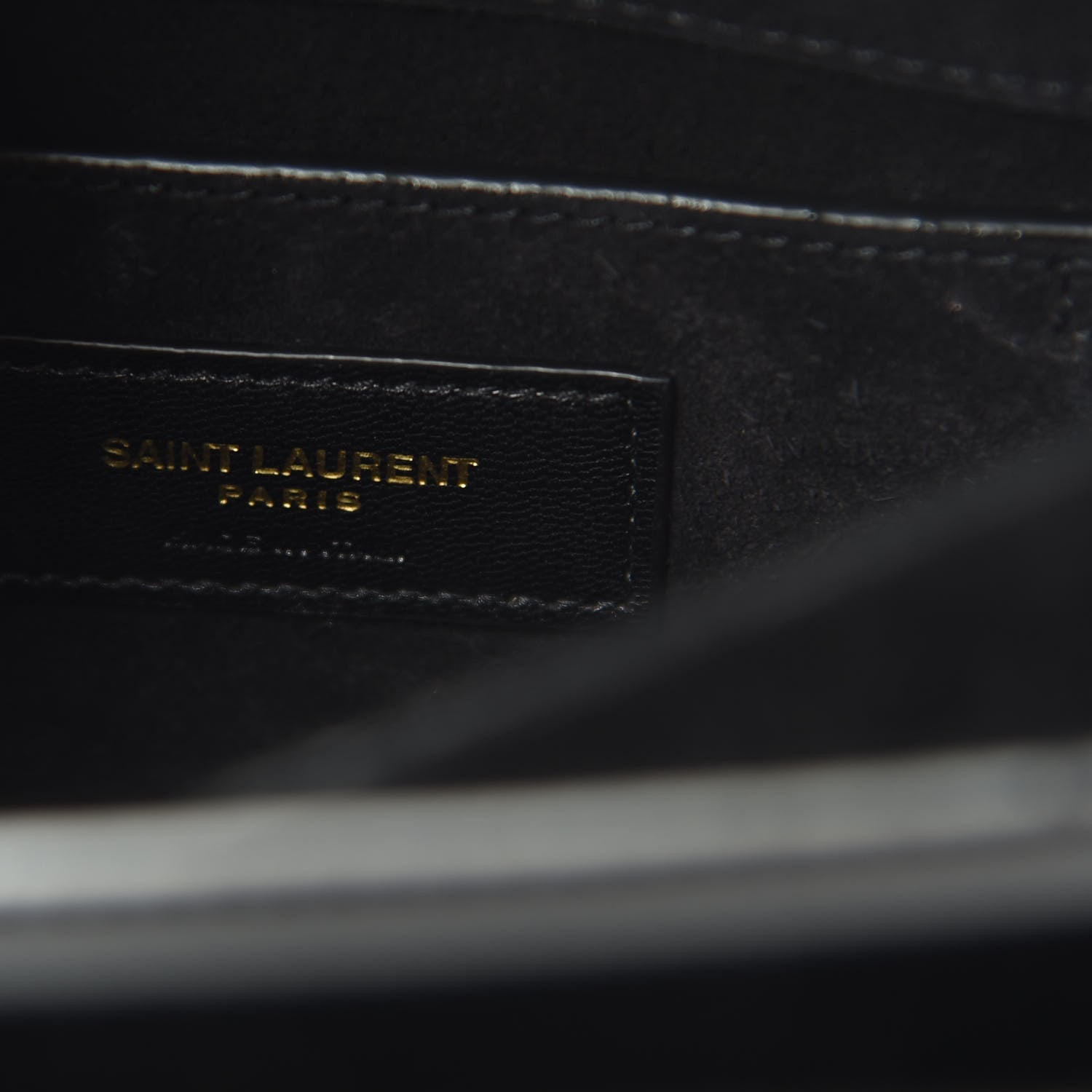 Saint Laurent Patent Small Monogram Sunset Black 6 of 11