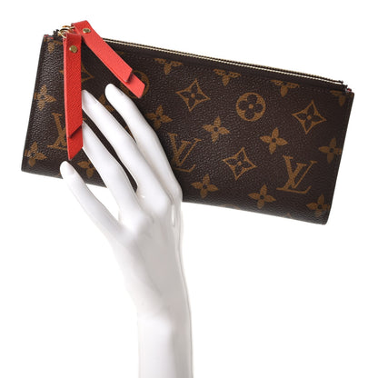 Louis Vuitton Monogram Adele Wallet Coquelicot 2 of 8