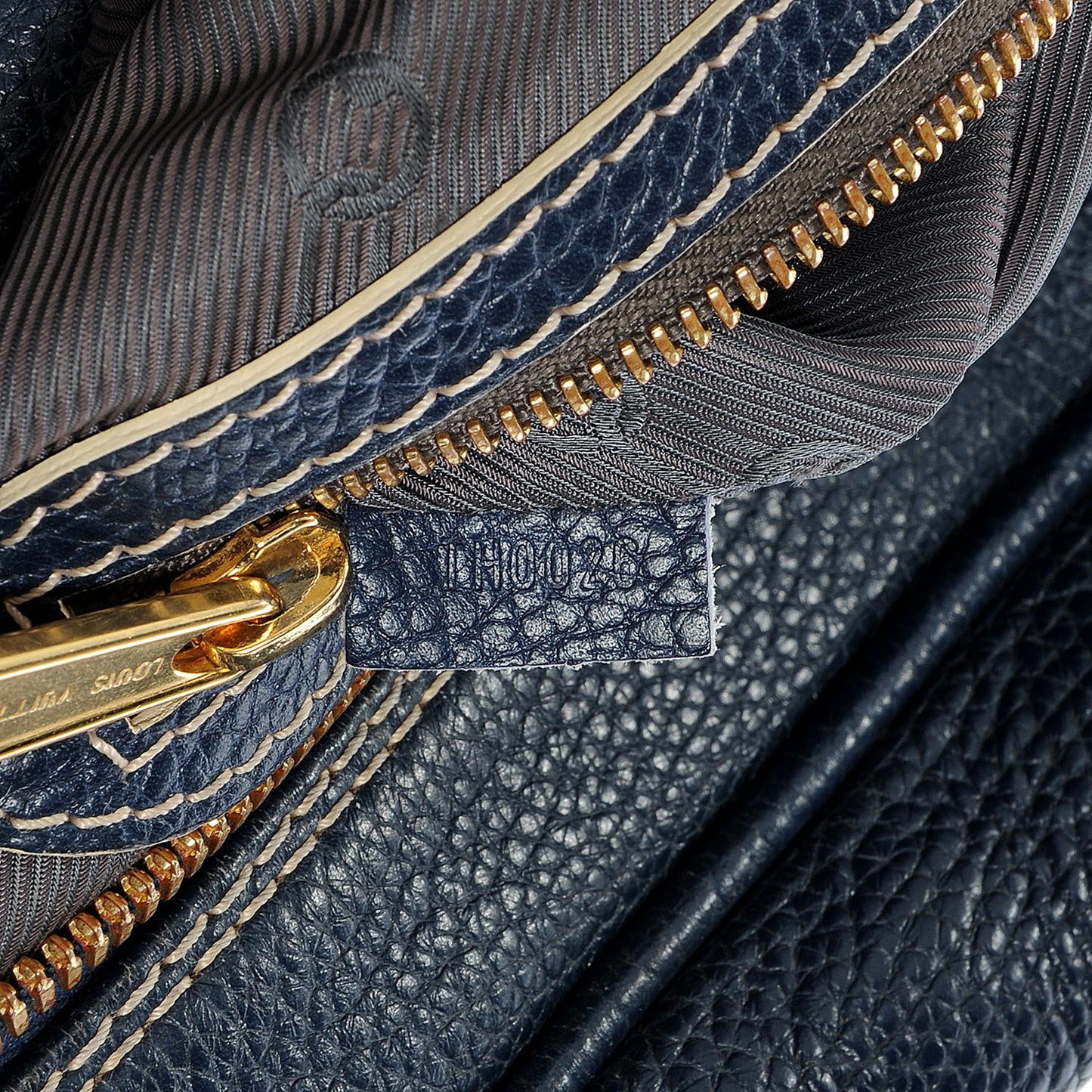 Tobago Leather Carryall Blue