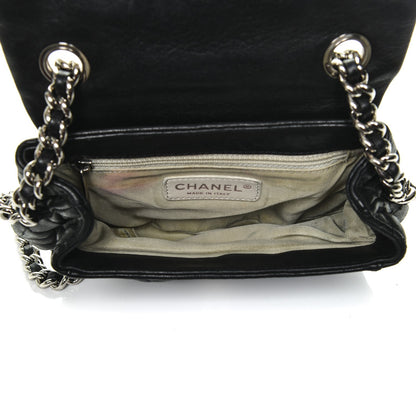 Chanel Washed Lambskin Mini Chain Around Messenger Black 5 of 10