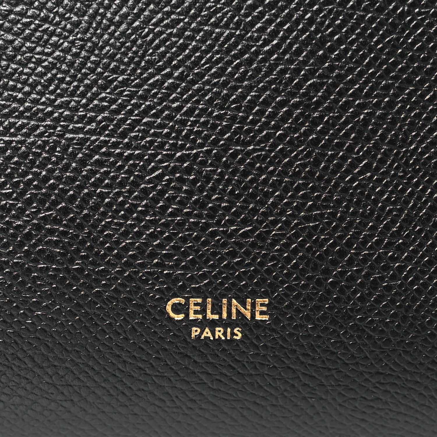 Celine Grained Calfskin Micro Belt Bag Black 6 of 9