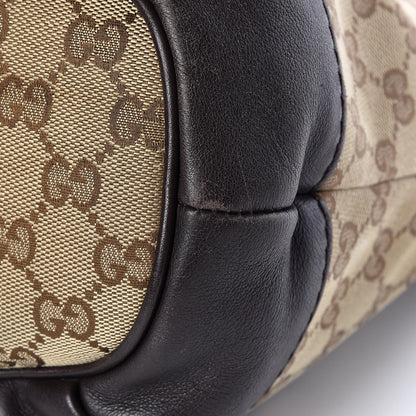 Gucci Monogram Medium Sukey Top Handle Dark Brown 11 of 13