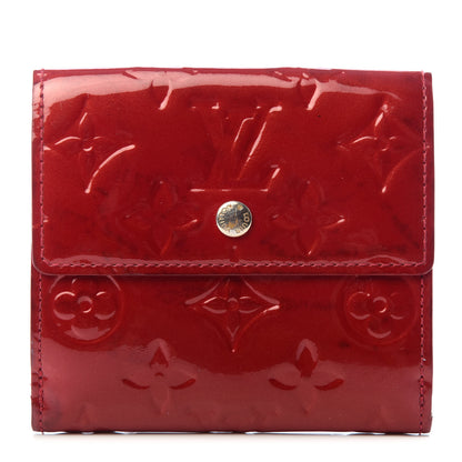 Louis Vuitton Vernis Elise Wallet Pomme D'Amour 1 of 9