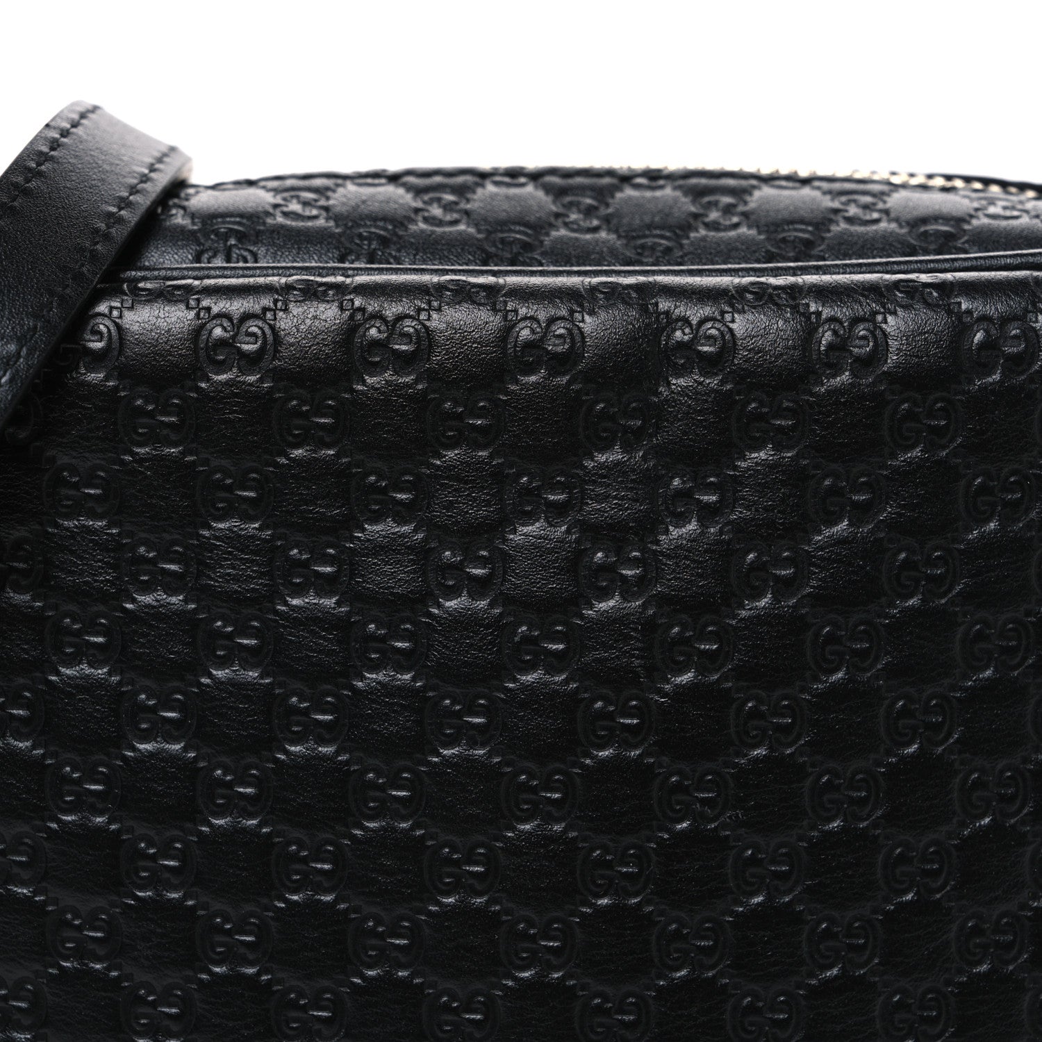 Gucci Microguccissima Mini Bree Messenger Bag Black 8 of 10