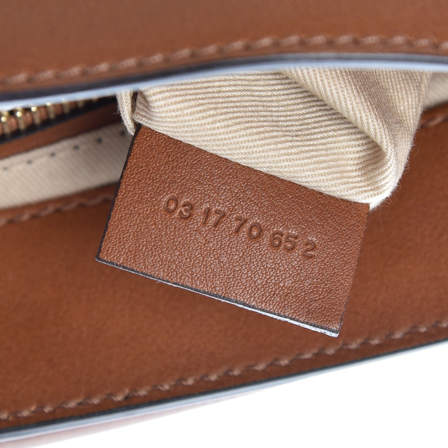 Suede Calfskin Medium Faye Backpack Tan