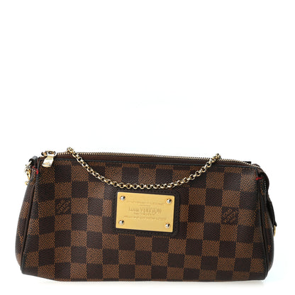 Louis Vuitton Damier Ebene Eva Clutch 1 of 10