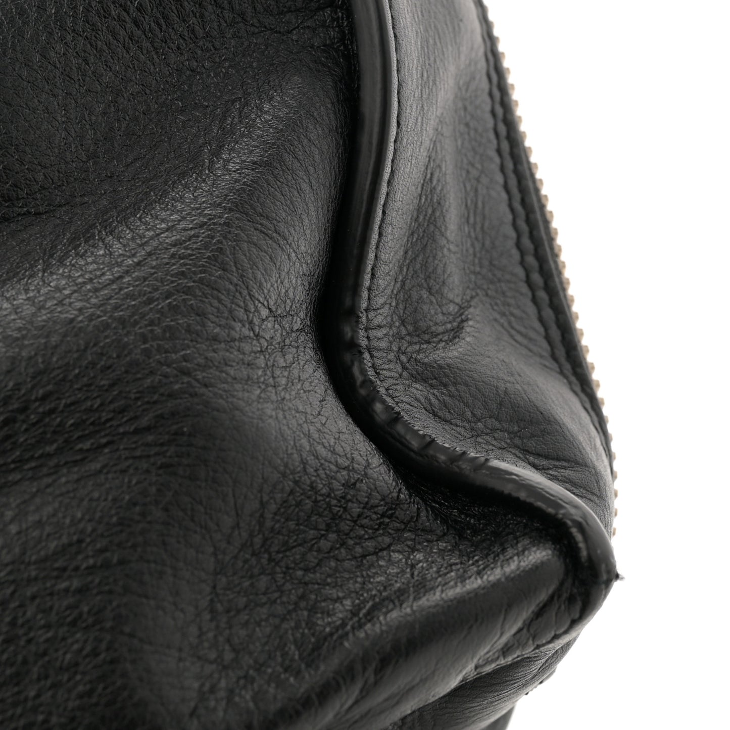 Veau Papier A5 Zip Around Tote Tote Black