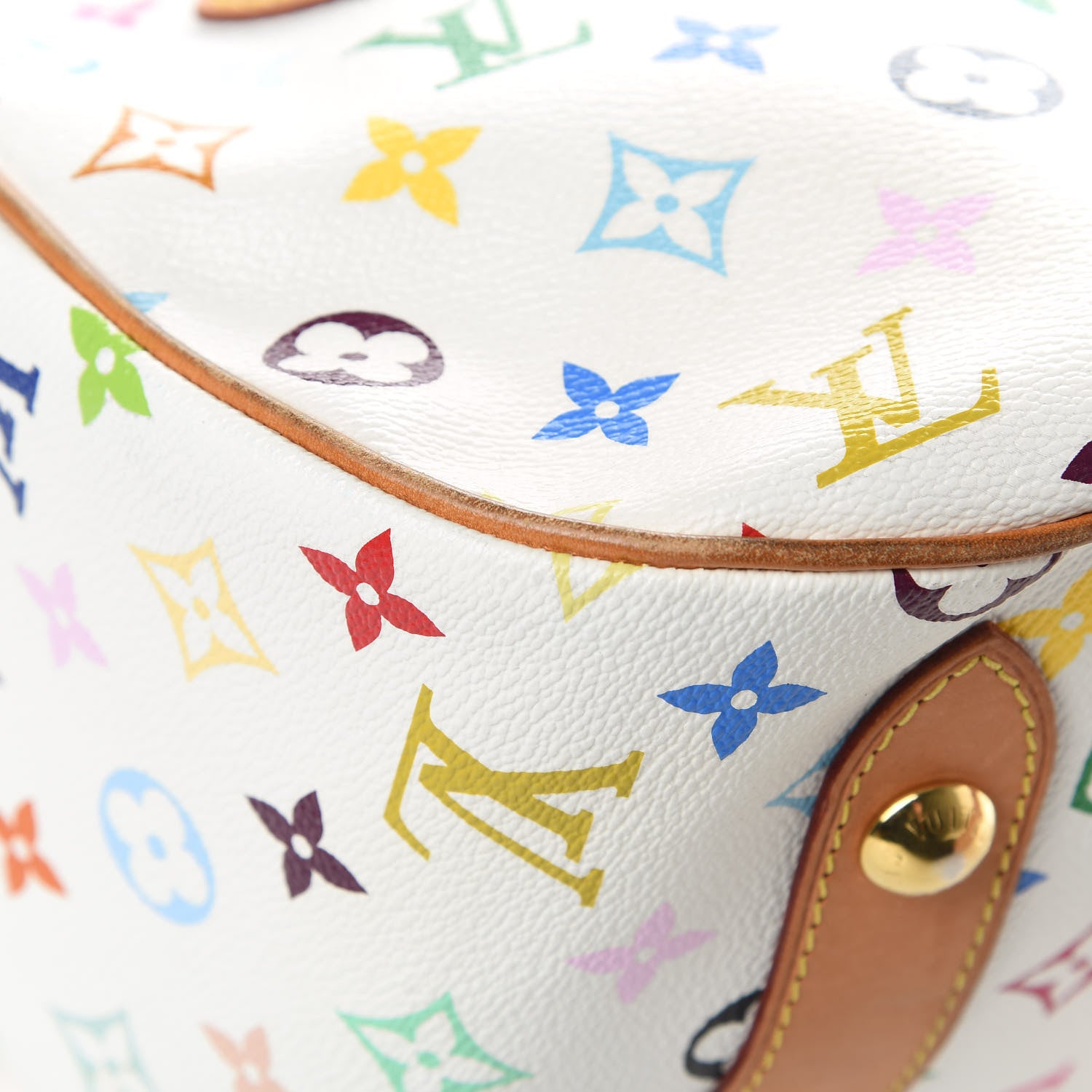 Louis Vuitton Monogram Multicolor Rita White 12 of 13