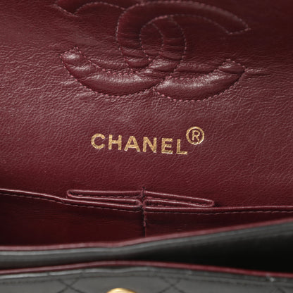 Chanel Lambskin Quilted Small Double Flap Black 6 of 20