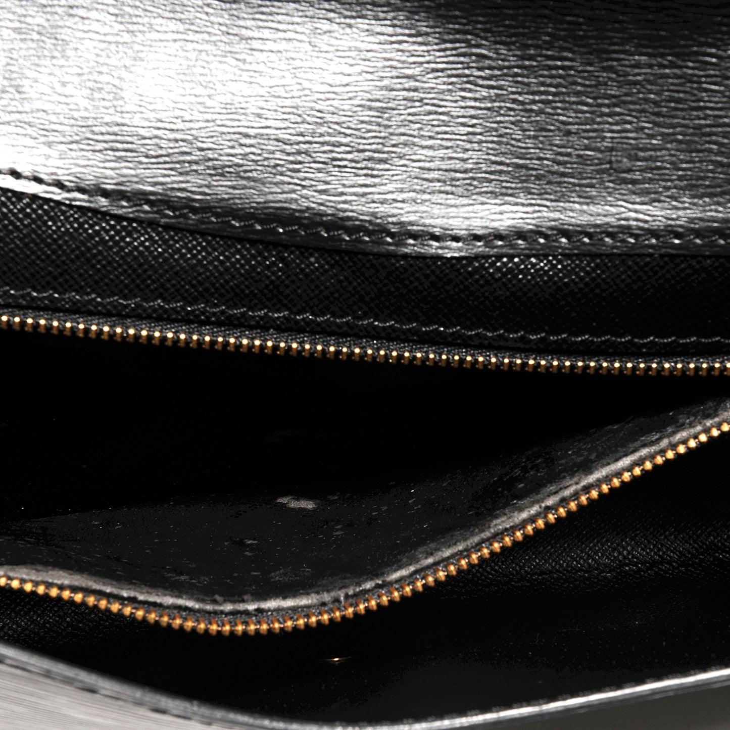 Epi Art Deco Clutch Black