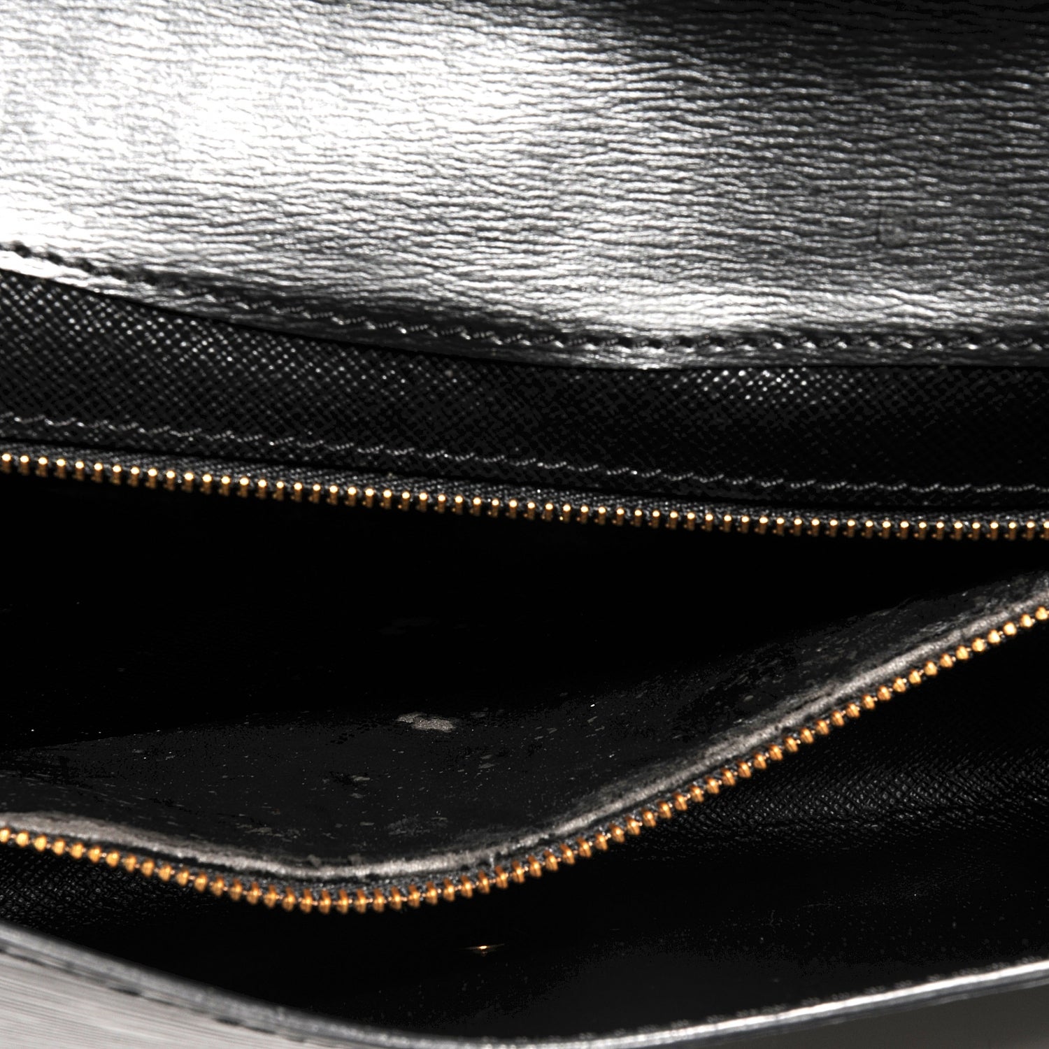 Louis Vuitton Epi Art Deco Clutch Black 4 of 9
