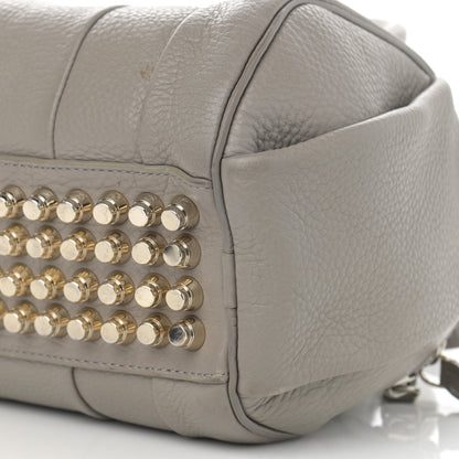 Alexander Wang Pebbled Lambskin Rockie Gray Pale Gold Hardware 9 of 14