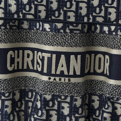 Christian Dior Oblique Catherine Tote Blue 10 of 11