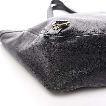 Gucci Calfskin Large Abbey Tote Black 8 of 11