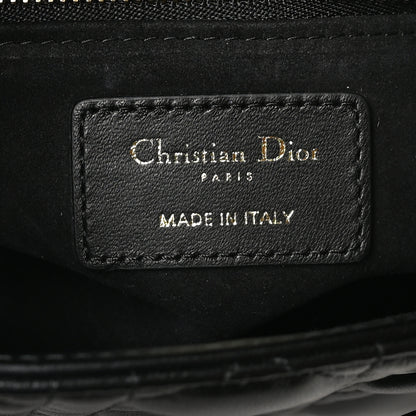Christian Dior Lambskin Cannage Small My ABCDior Lady Dior Black 6 of 10