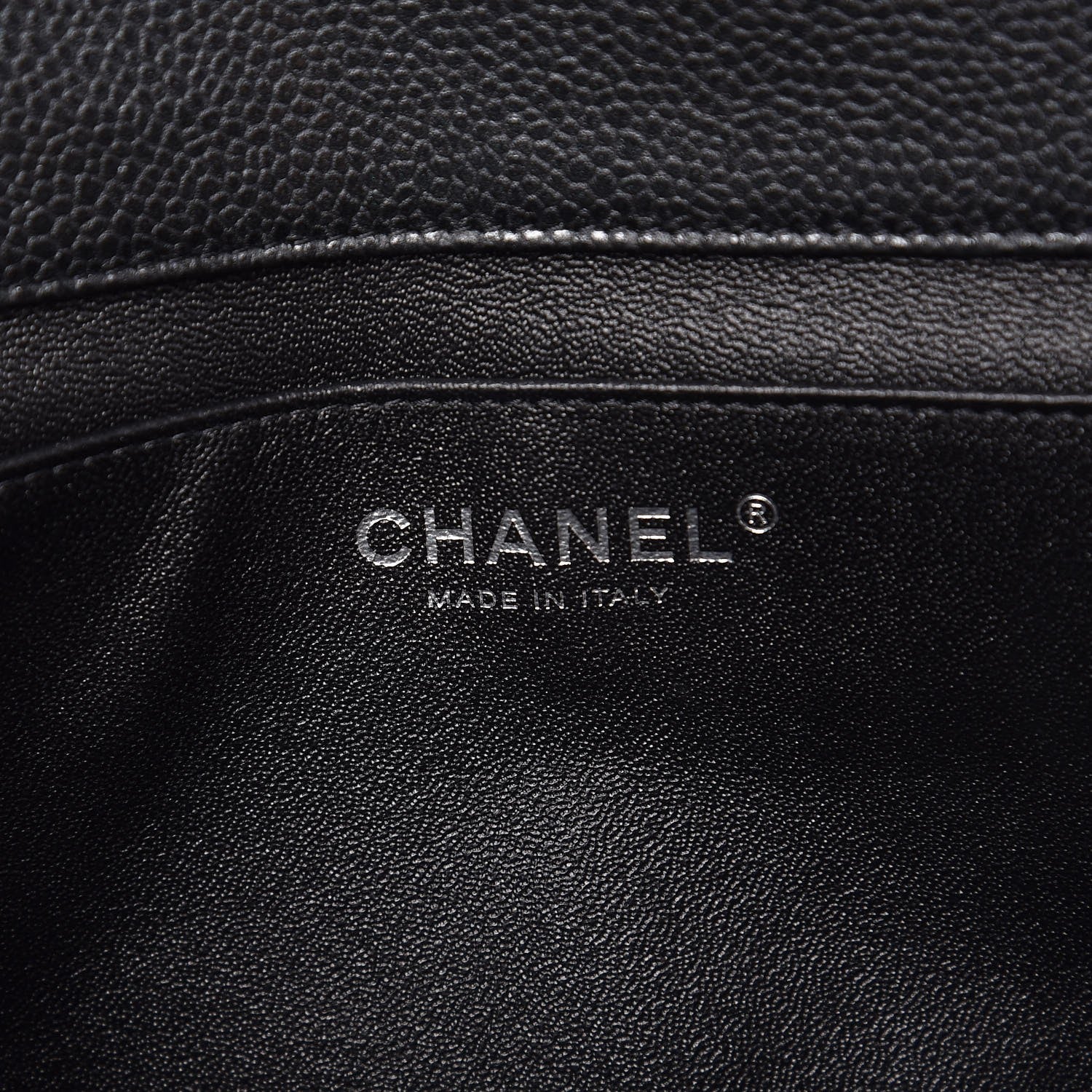 Chanel Caviar Quilted Clutch With Chain Flap Black 6 of 9