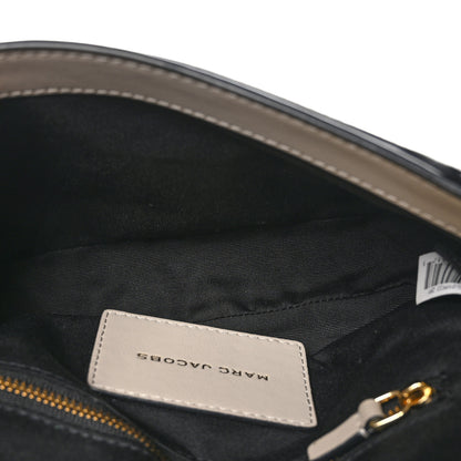 Marc Jacobs Calfskin The J Marc Shoulder Bag Greige Multicolor 5 of 9
