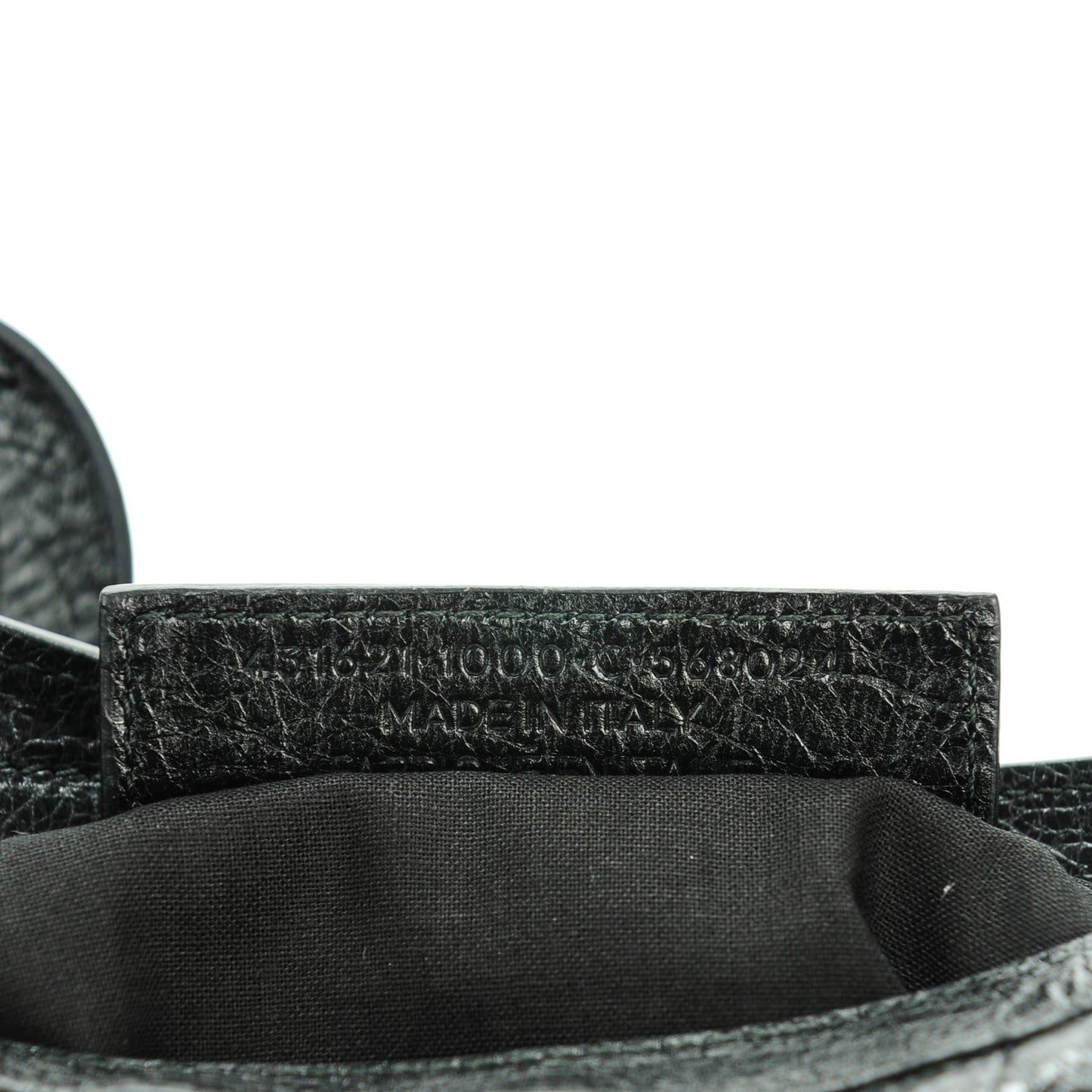 Agneau Classic Silver Hardware S City Black