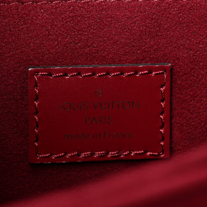 Louis Vuitton Smooth Calfskin Dauphine MM Cherry Berry 5 of 8