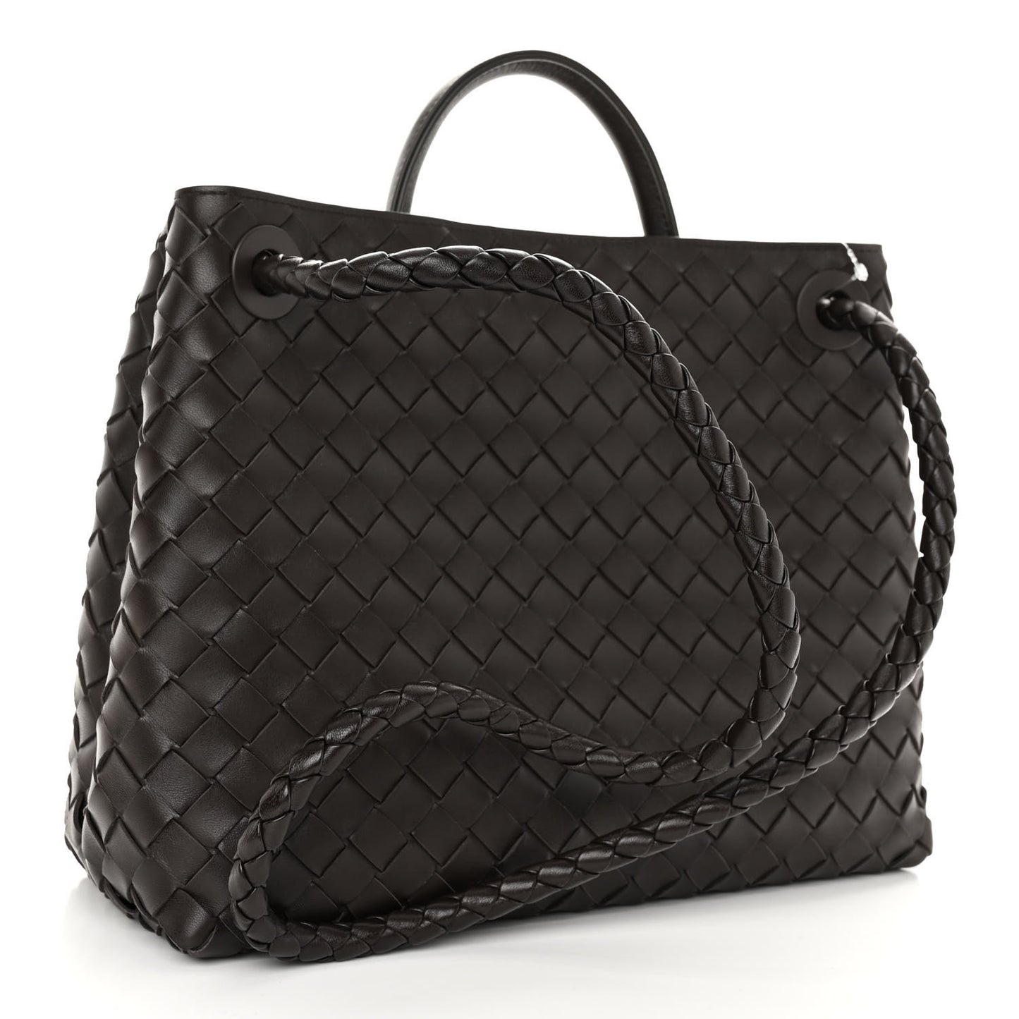 BOTTEGA VENETA Nappa Intrecciato Medium Andiamo Shoulder Bag Fondant