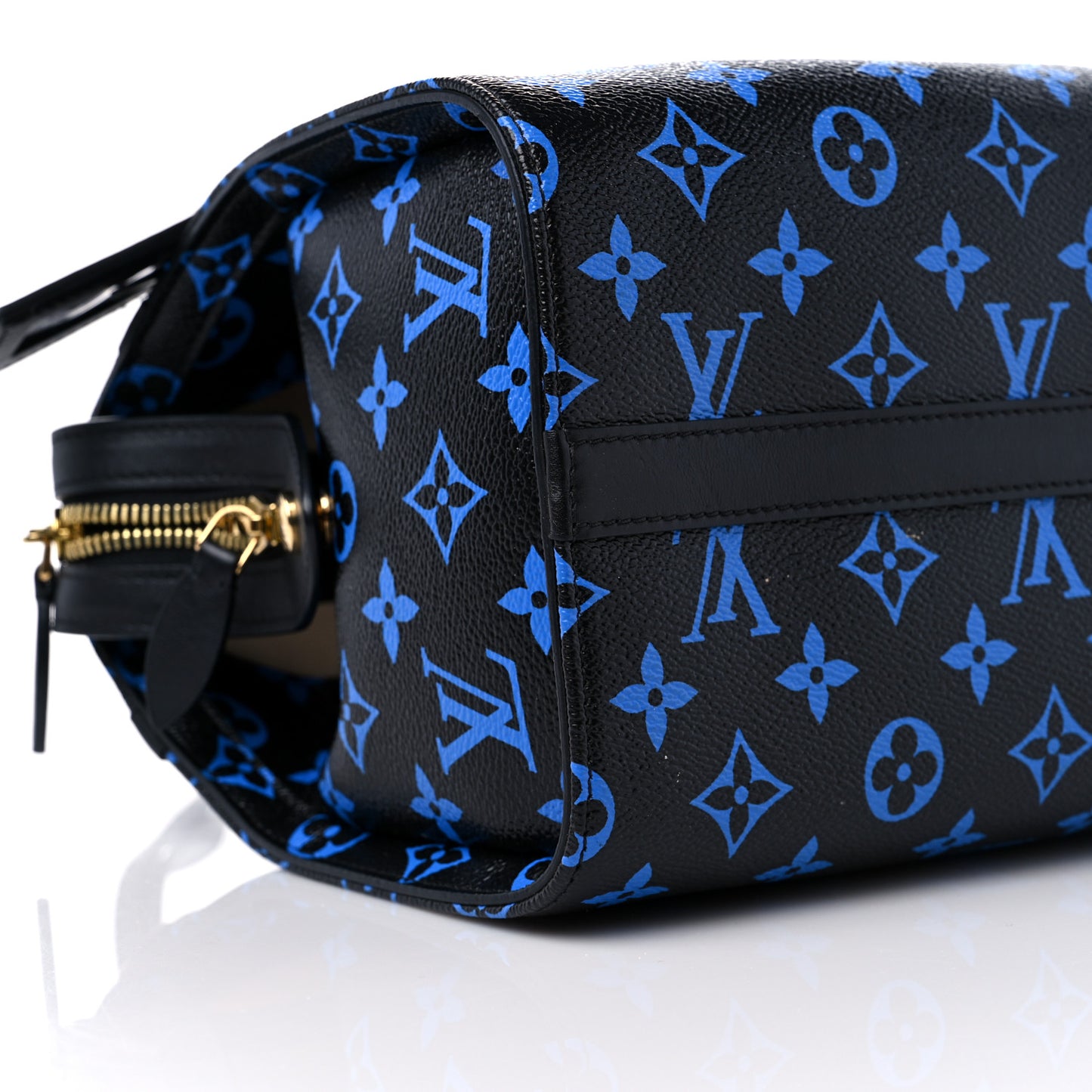 Colored Monogram Speedy Amazon PM Blue Black