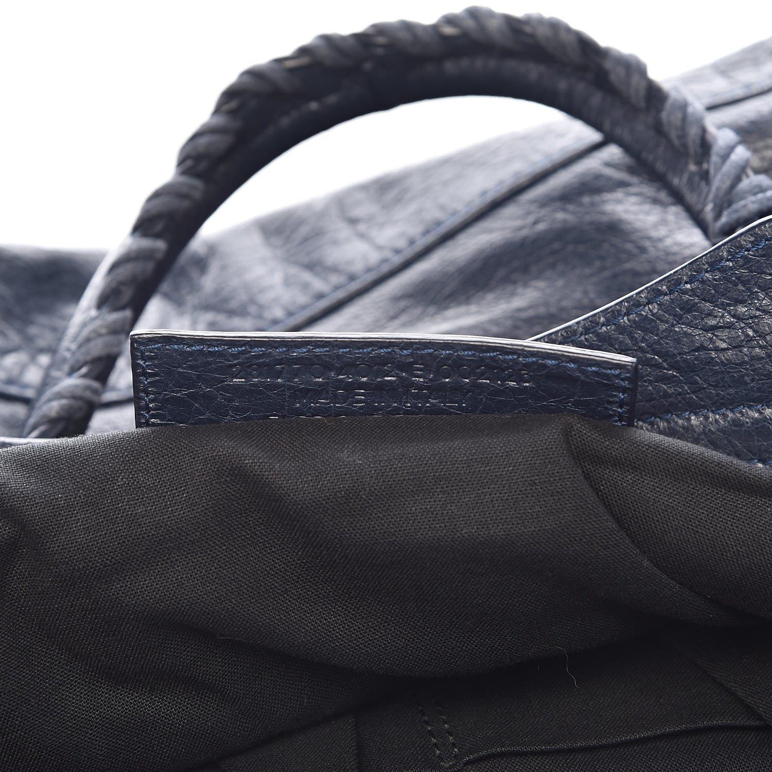 Balenciaga Agneau Giant 12 Silver Hardware City Bleu Obscur 7 of 10