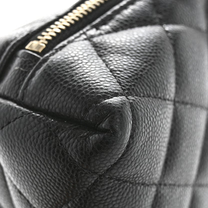 Chanel Caviar Quilted Cosmetic Case Black 8 of 10