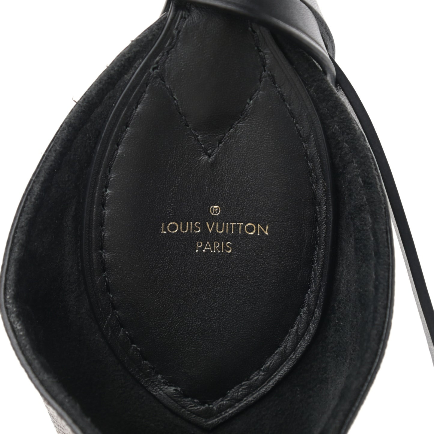 Monogram Flower Hobo Black