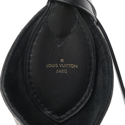Louis Vuitton Monogram Flower Hobo Black 6 of 8