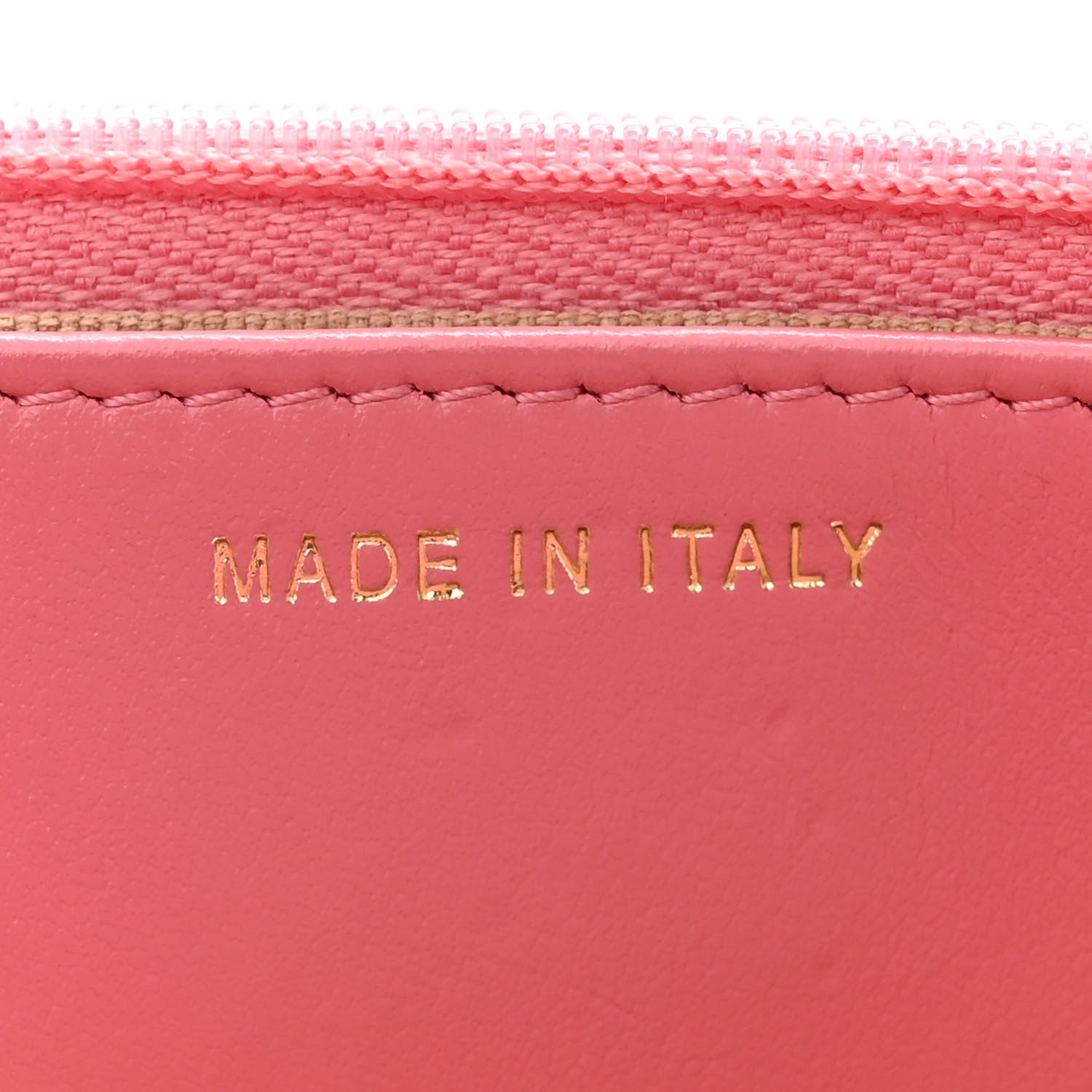 Chanel Caviar Quilted Textured CC Wallet On Chain WOC Pink 7 of 12