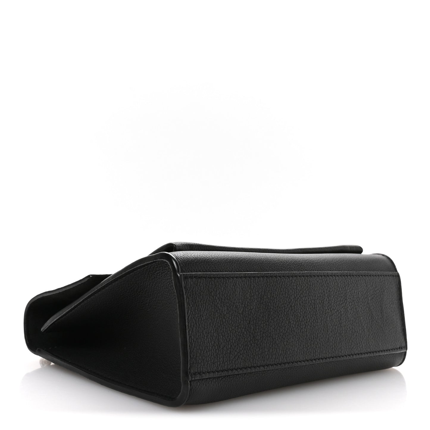 Soft Calfskin My Lockme Chain Bag BB Black