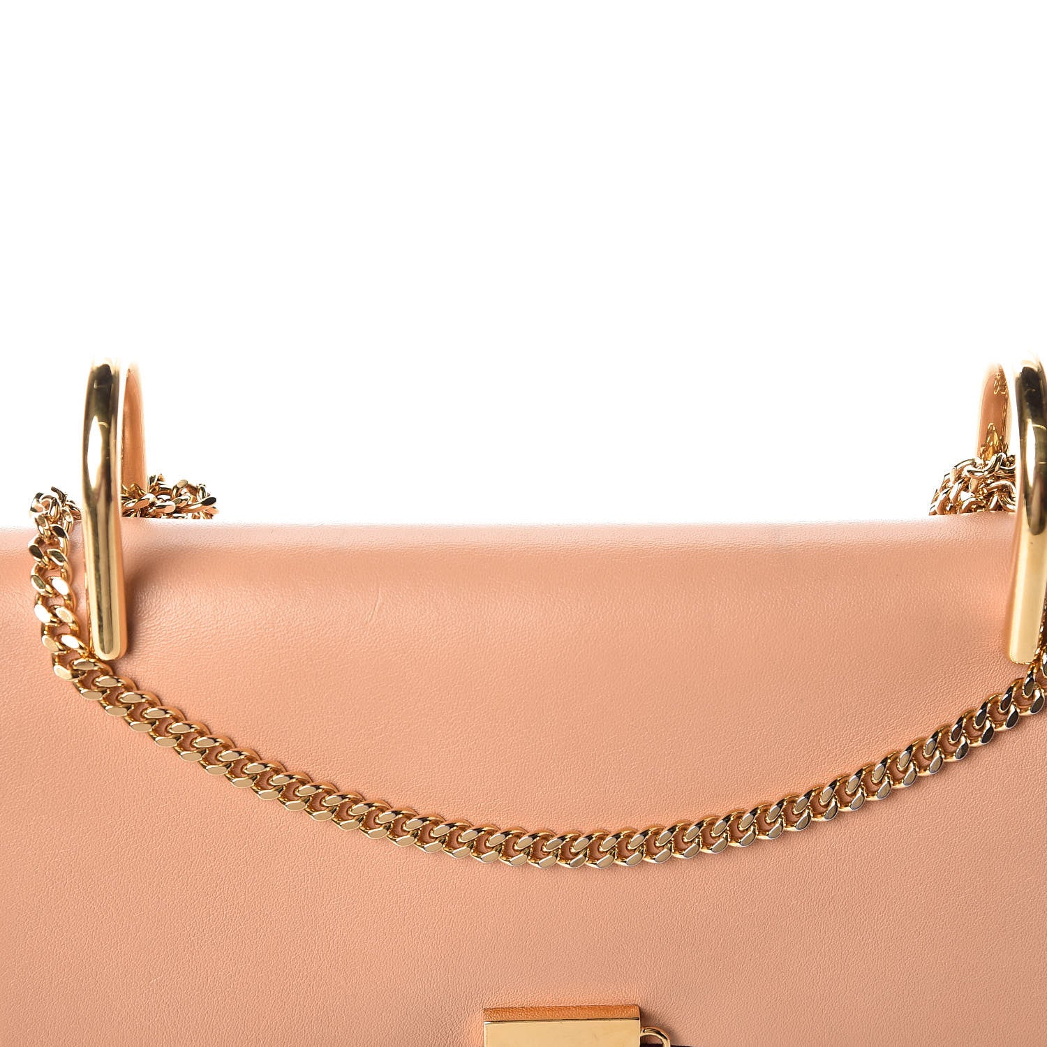 Chloe Suede Smooth Calfskin Drew Shoulder Bag Misty Beige 11 of 15