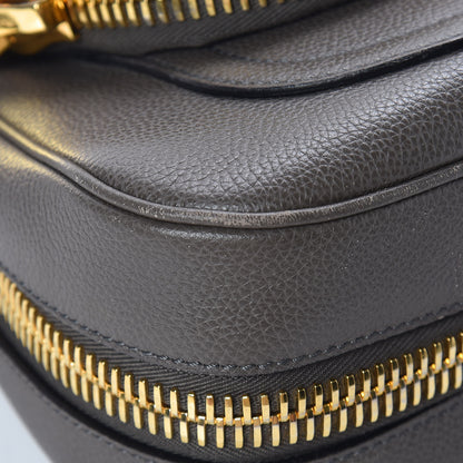 Tom Ford Calfskin Medium Jennifer Crossbody Grey 13 of 16