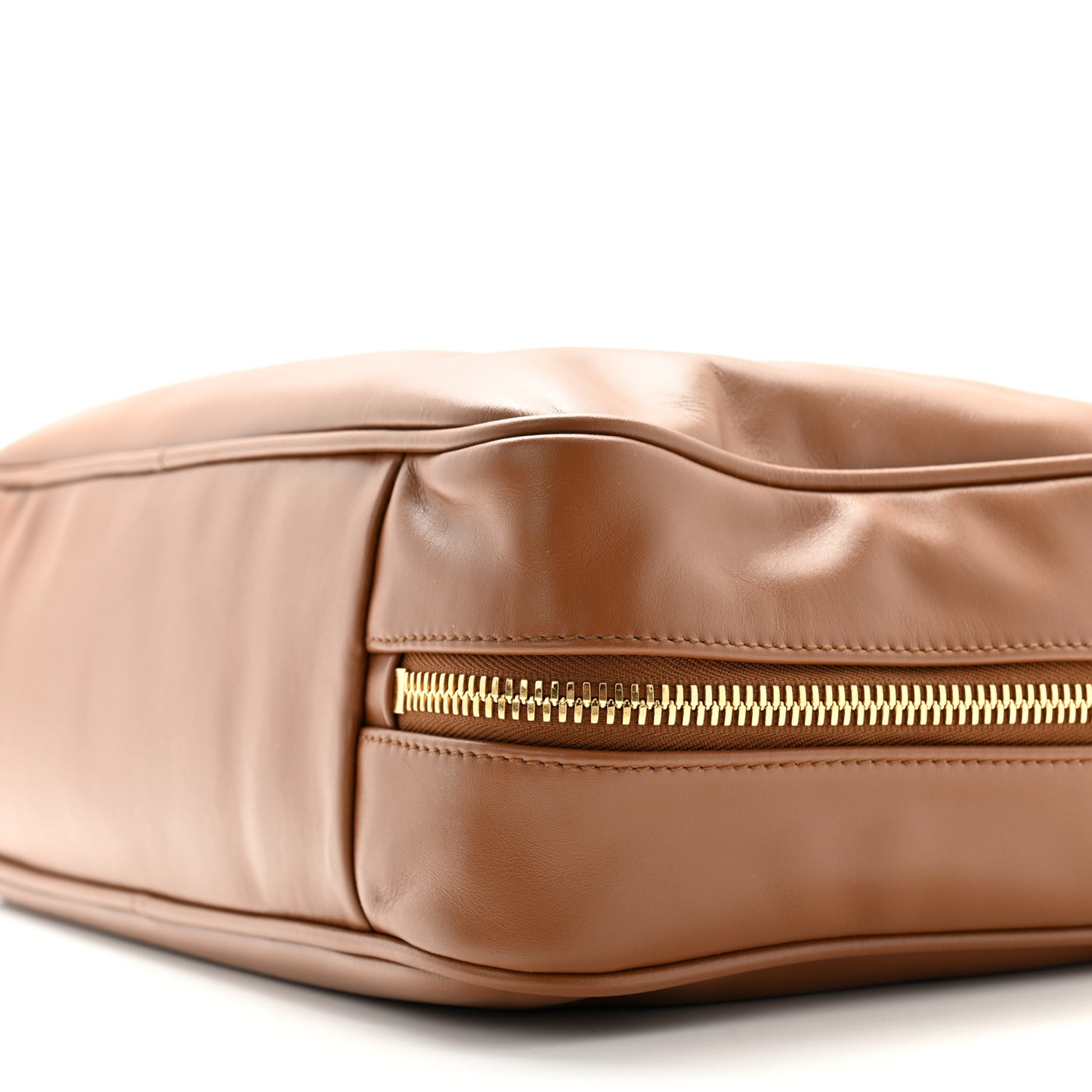 Soft Calf Softy Beau Top Handle Bag Cognac