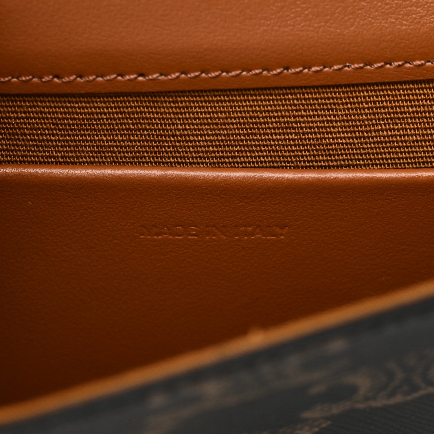 Celine Triomphe Canvas Multipochette Tan 7 of 11
