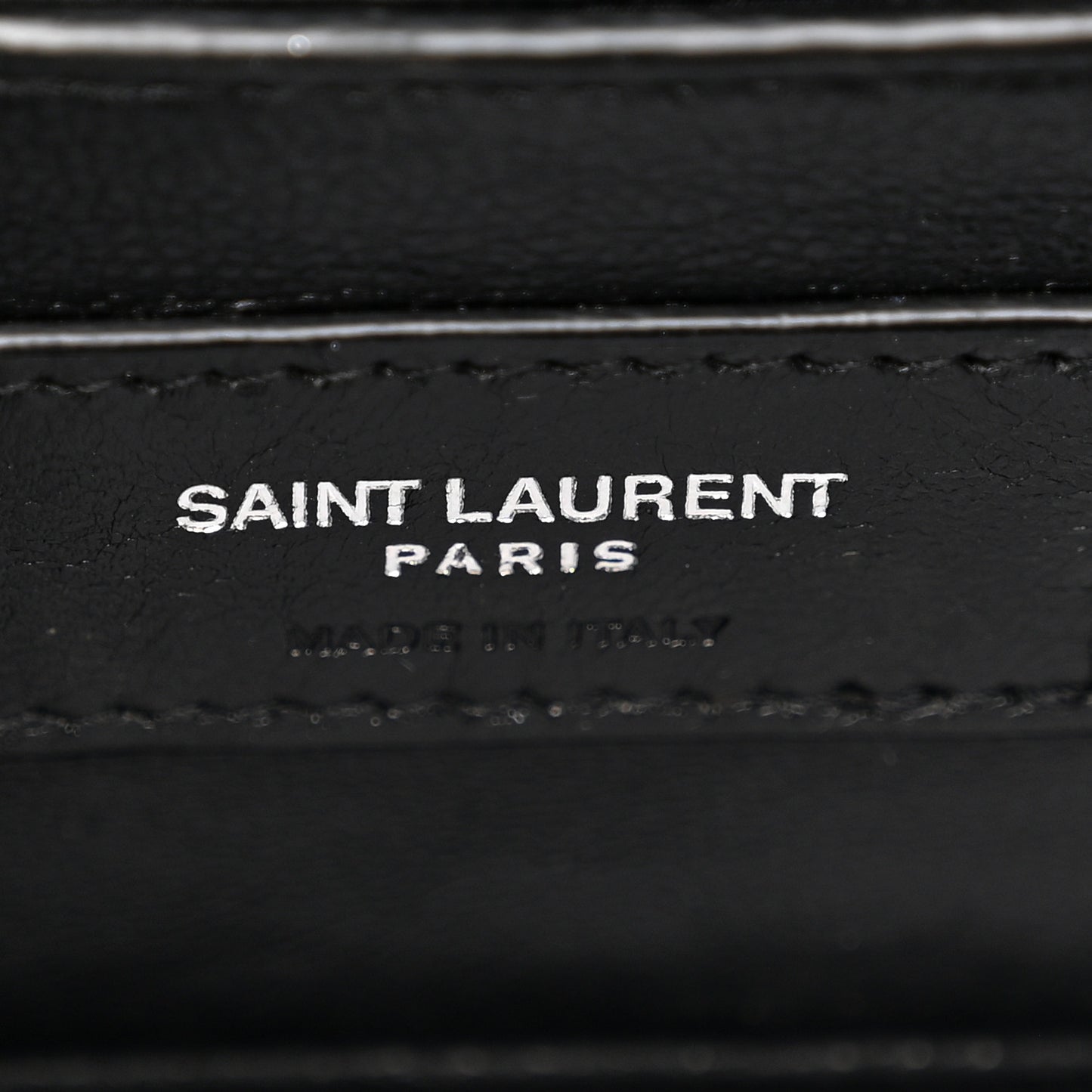Grain De Poudre Textured Mixed Matelasse Triquilt Small Monogram Satchel Black
