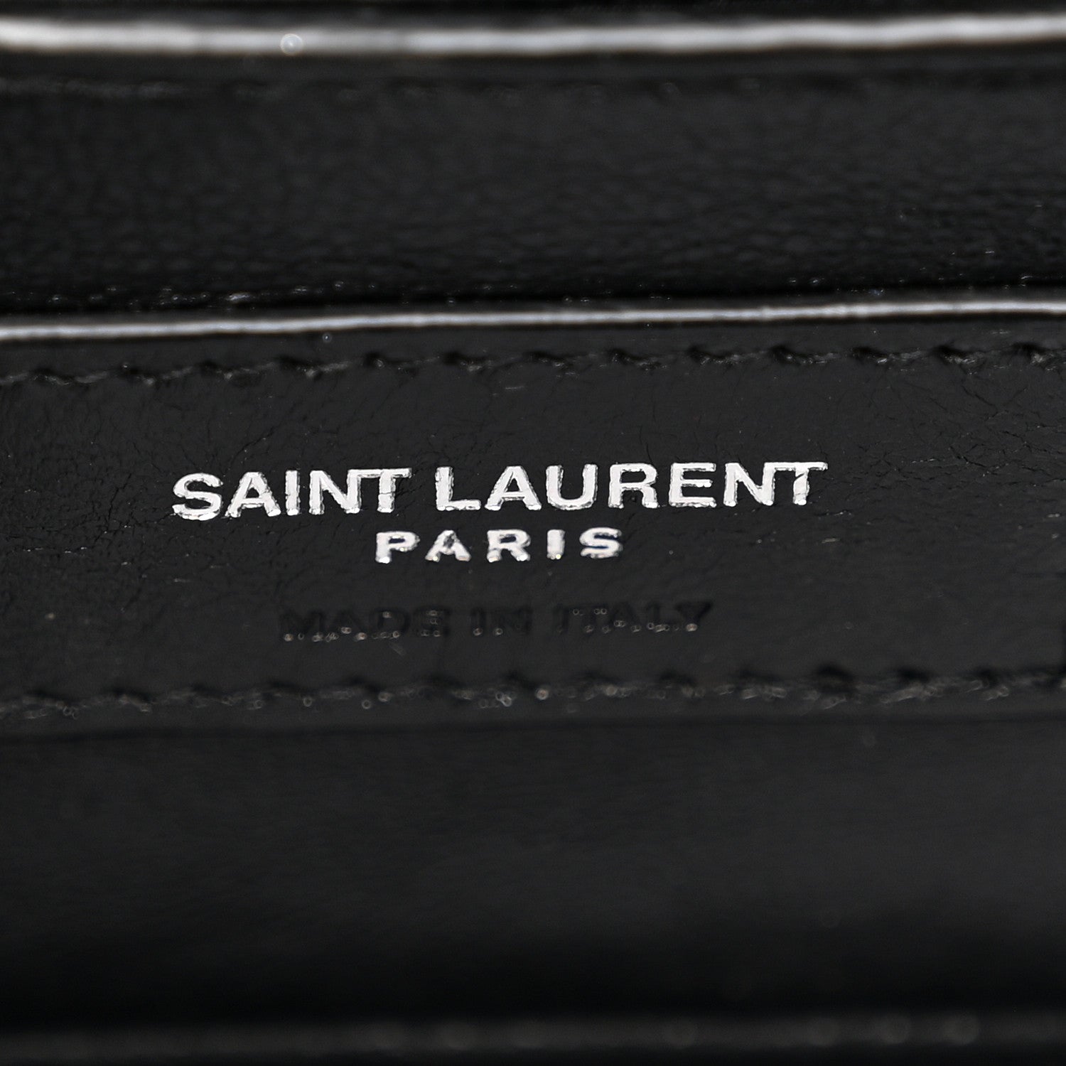 Saint Laurent Grain De Poudre Textured Mixed Matelasse Triquilt Small Monogram Satchel Black 7 of 10