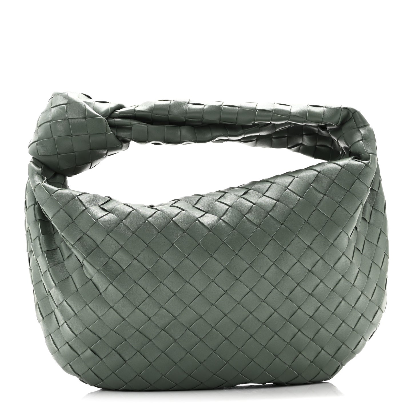Nappa Intrecciato Teen Jodie Hobo Aloe