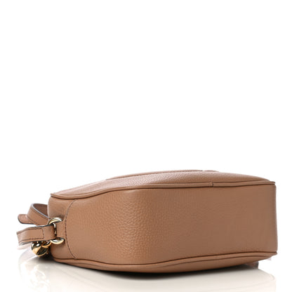 Gucci Pebbled Calfskin Small Soho Disco Bag Camelia 4 of 18