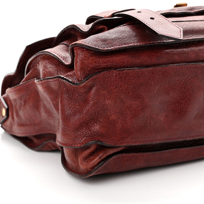 Proenza Schouler Lambskin Medium PS1 Satchel Burgundy 8 of 10