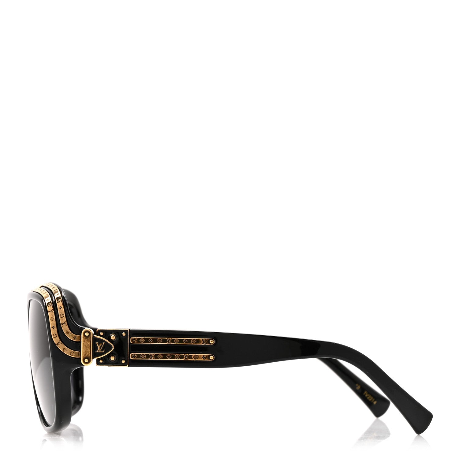 Louis Vuitton Acetate 1.0 Millionaires Z2516U Sunglasses Black 3 of 7
