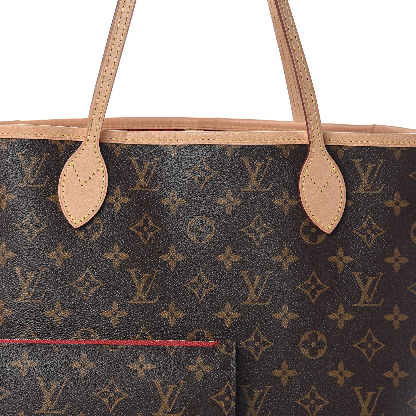 Monogram Neo Neverfull MM Cherry