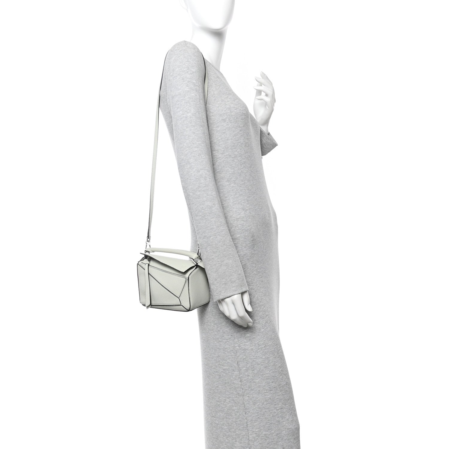 Loewe Calfskin Mini Puzzle Bag Light Celadon 2 of 9