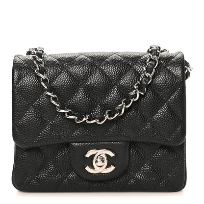 Chanel Caviar Quilted Mini Square Flap Black 1 of 10