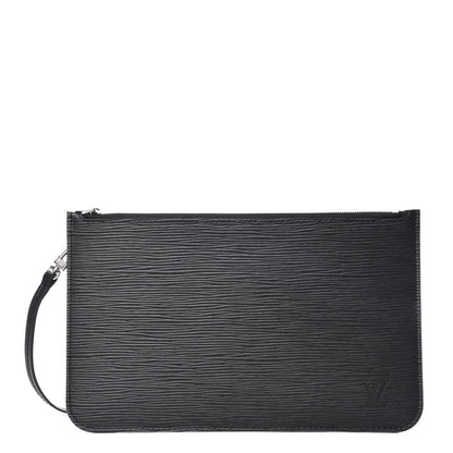 Louis Vuitton Epi Neverfull Pochette MM GM Black 1 of 9