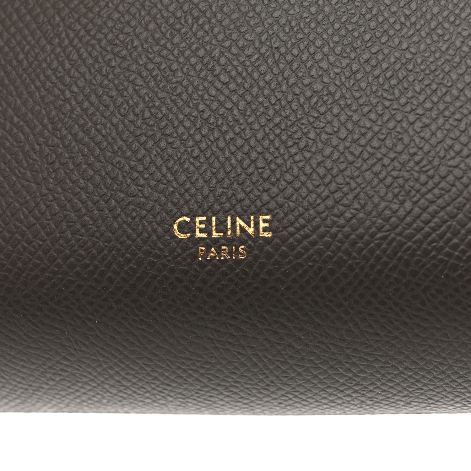 Celine Grained Calfskin Nano Belt Bag Grey 6 of 11