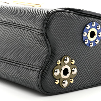 Louis Vuitton Epi Mechanical Flowers Twist Shoulder Bag MM Black 11 of 11